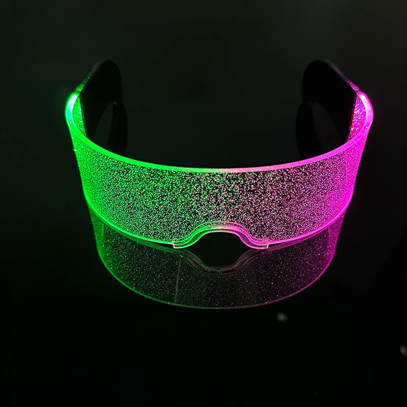 New Colorful LED Glasses Women Men Decor Eyewear Luminous Party Glasses Glowing For  Rave Night Club Bar  Dancing Party 