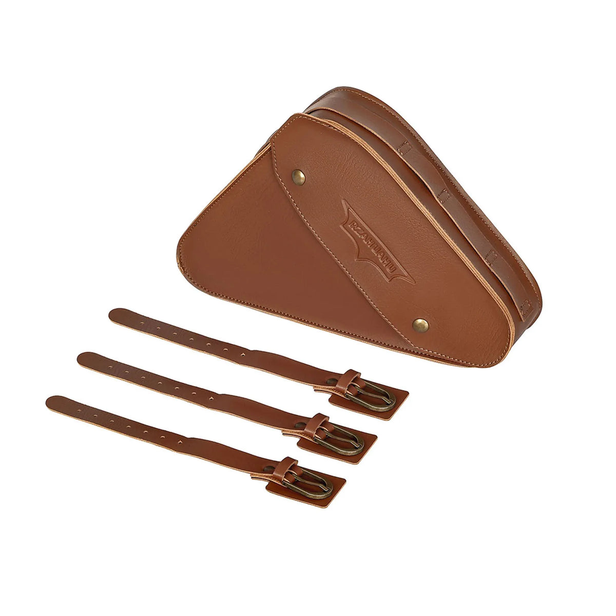 Bolsa estreita para quadro de bicicleta com posições ajustáveis para a correia