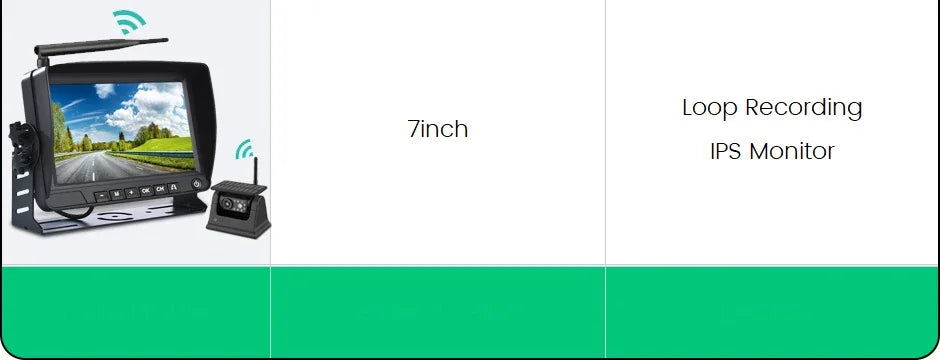 Solar Powered WiFi Magnetic Wireless Rear View Camera for iPhone AndroidRVs Trailers Trucks -1080P IR Night Vision Compatible 