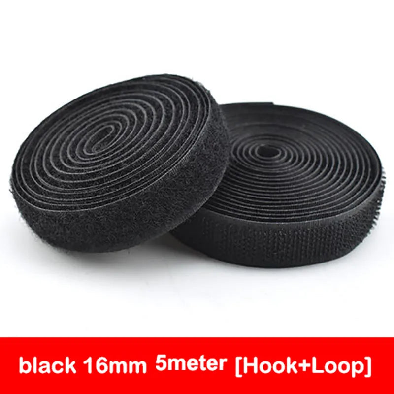 5 m Sew-On Hook-and-Loop Tape – Width Options
