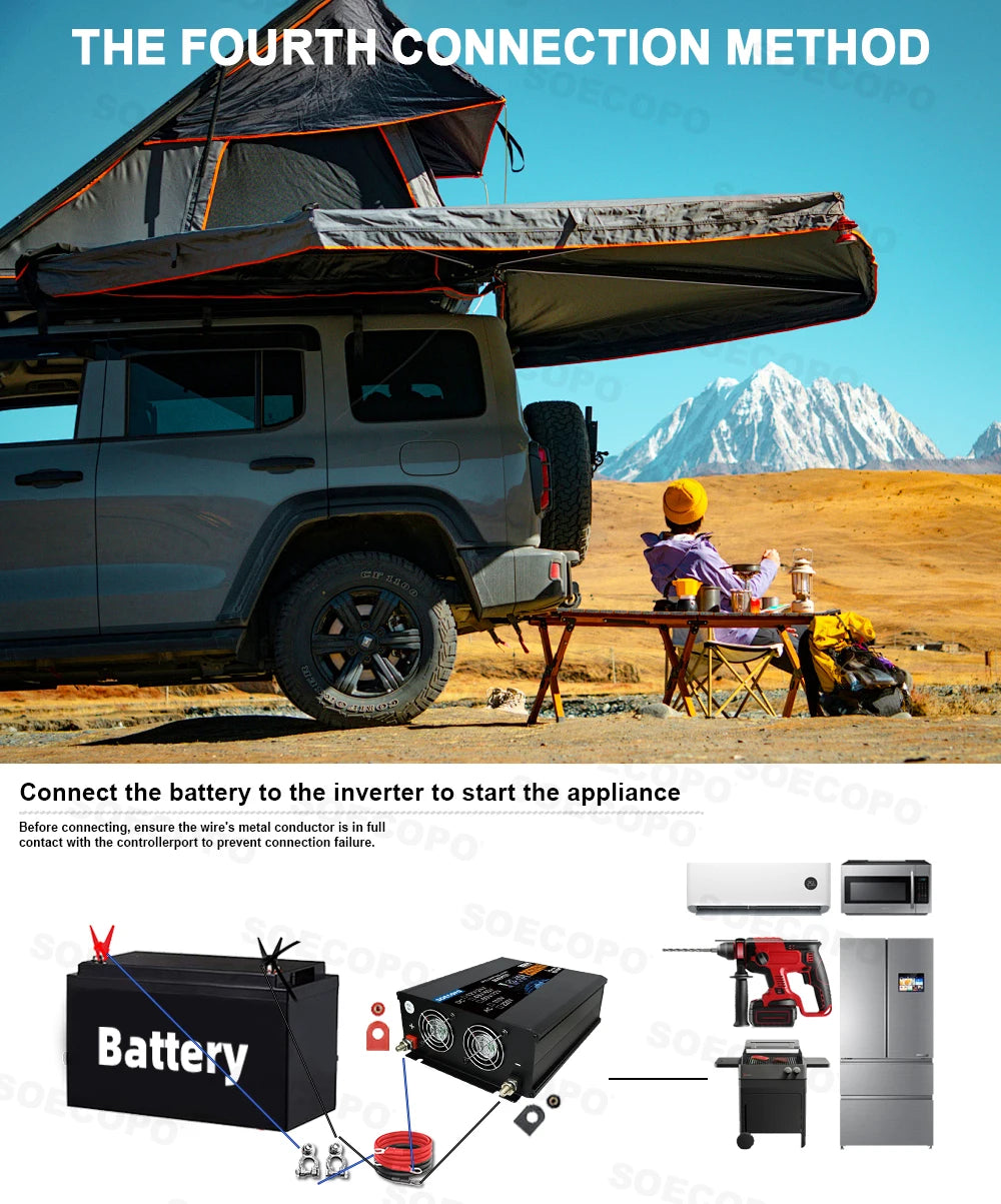 30W solcellekit med 2200W inverter og 100A controller til off-grid strømforsyning