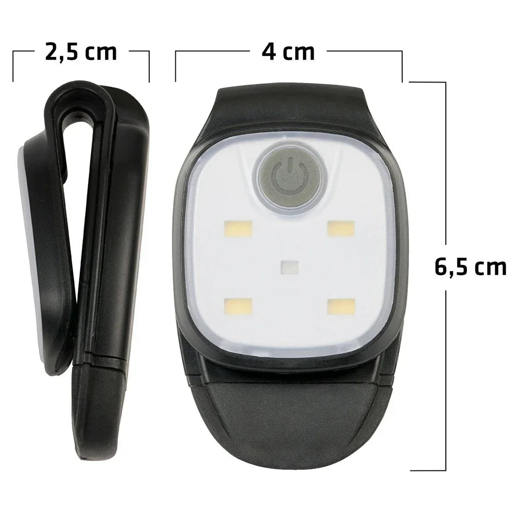 USB Rechargeable Clip-On LED Light