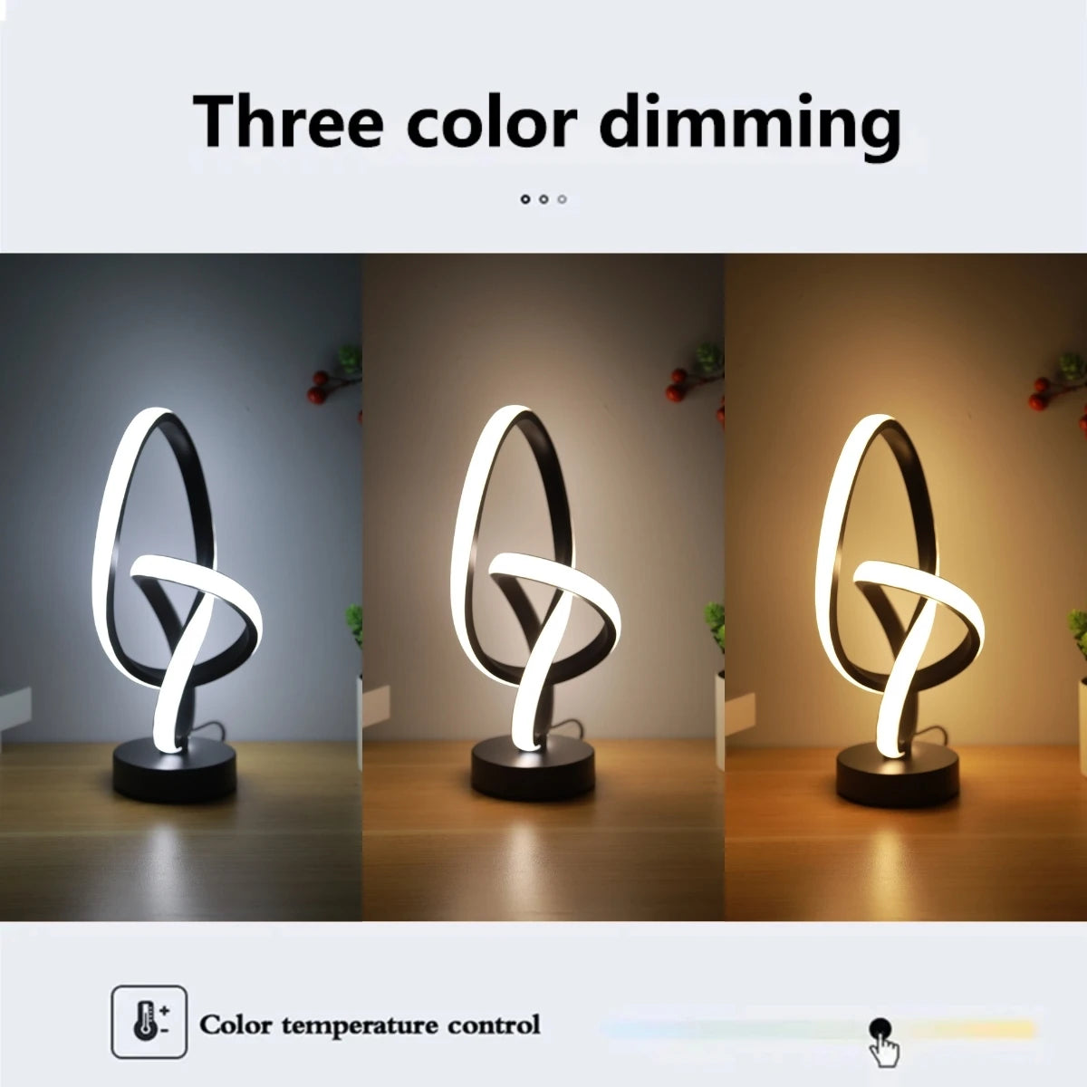 Lampe de bureau USB avec lumière réglable