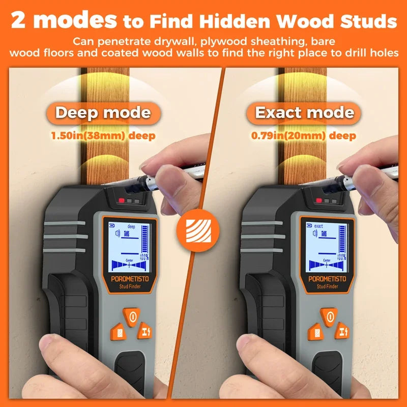 DSF01 Wall Scanner - Stud, Metal and AC Detection