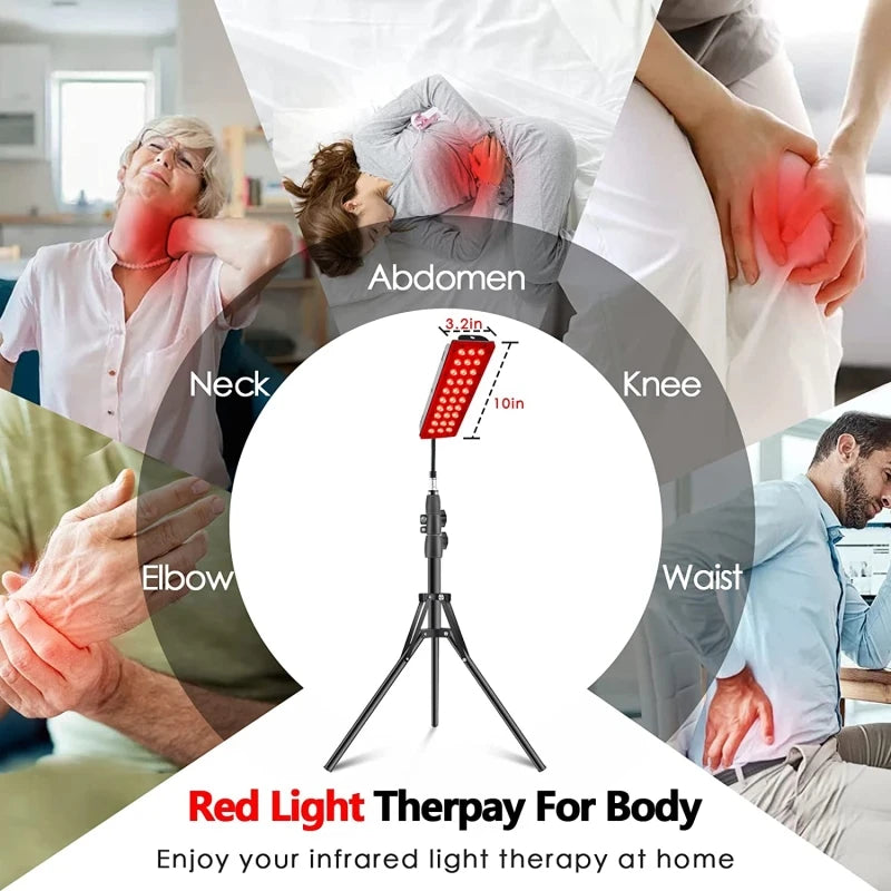 LED Red Light Healthcare Lamp For Full Body Face Near Infrared Light sauna for Joint Muscle Relieve Beauty Health Gadget 