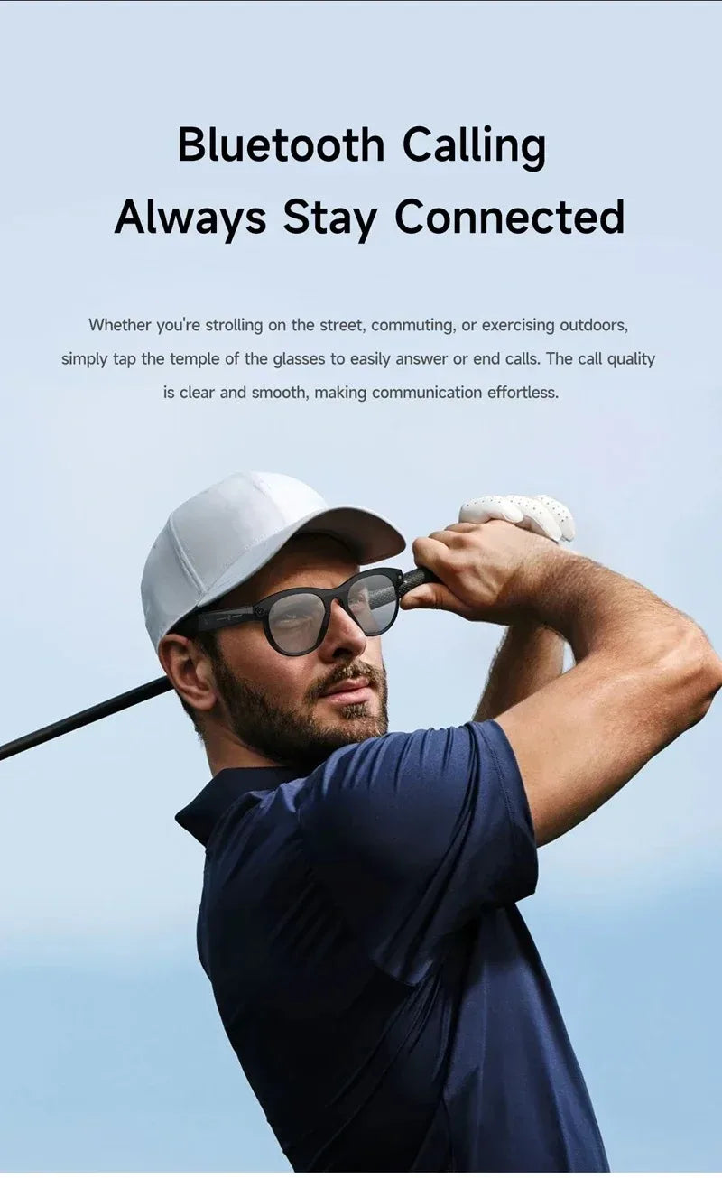 AI Smart Glasses with 8K Camera, Translation & Bluetooth Calls