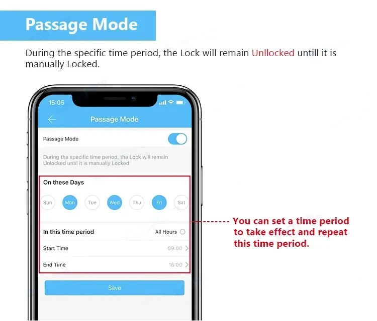 TTLock App Control Password RFID Card Euro Cylinder Door Lock Smart Lock Digital Keyless Replace Alexa (No Fingerprint)