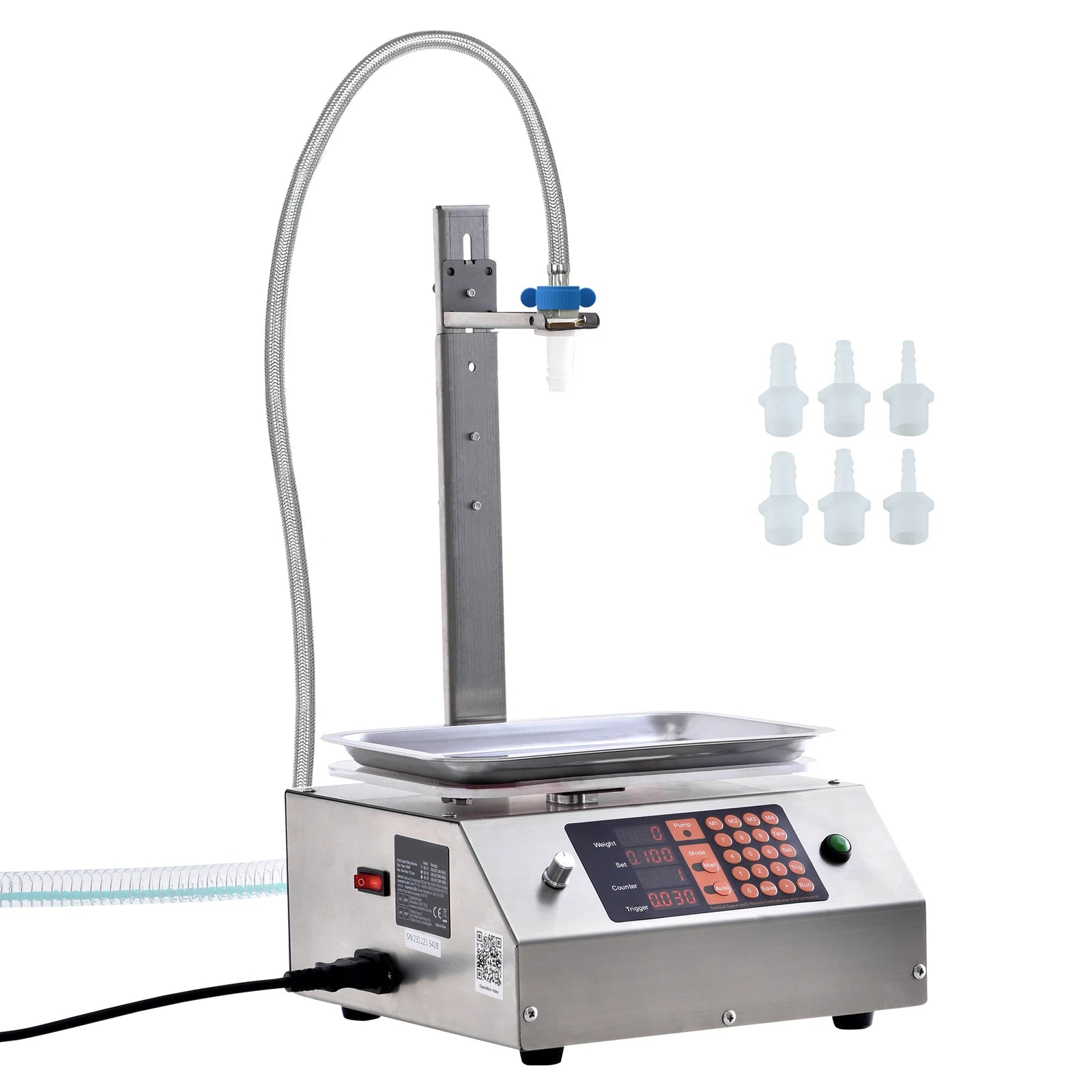 Automatic Liquid Filling Machine with Digital Control & 17L/min Flow