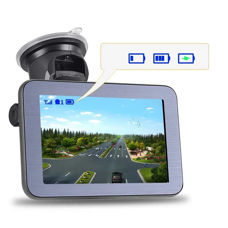 Wireless Solar Powered Energy Magnet Reverse Backup Camera with 5"  Rear View Monitor for Camper Truck Trailer Pickups RV Lorry
