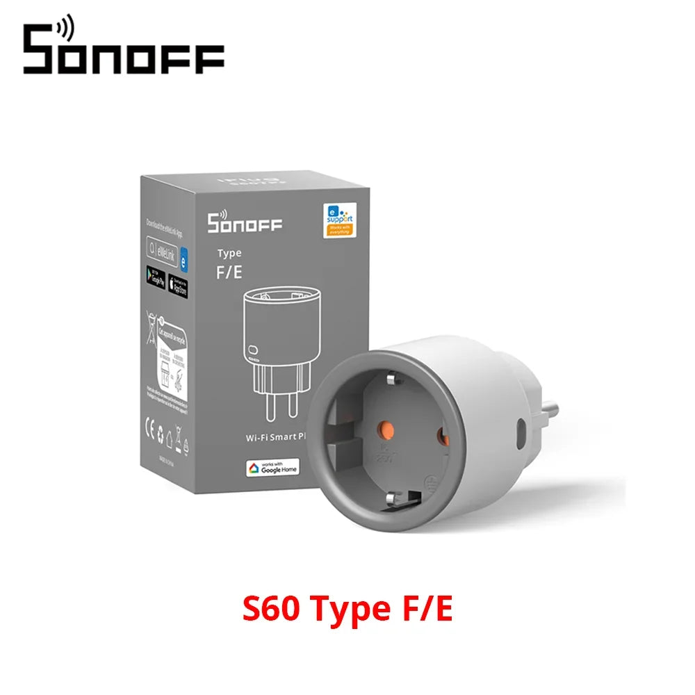 S60 EU Wi-Fi Smart Plug with Energy Monitoring