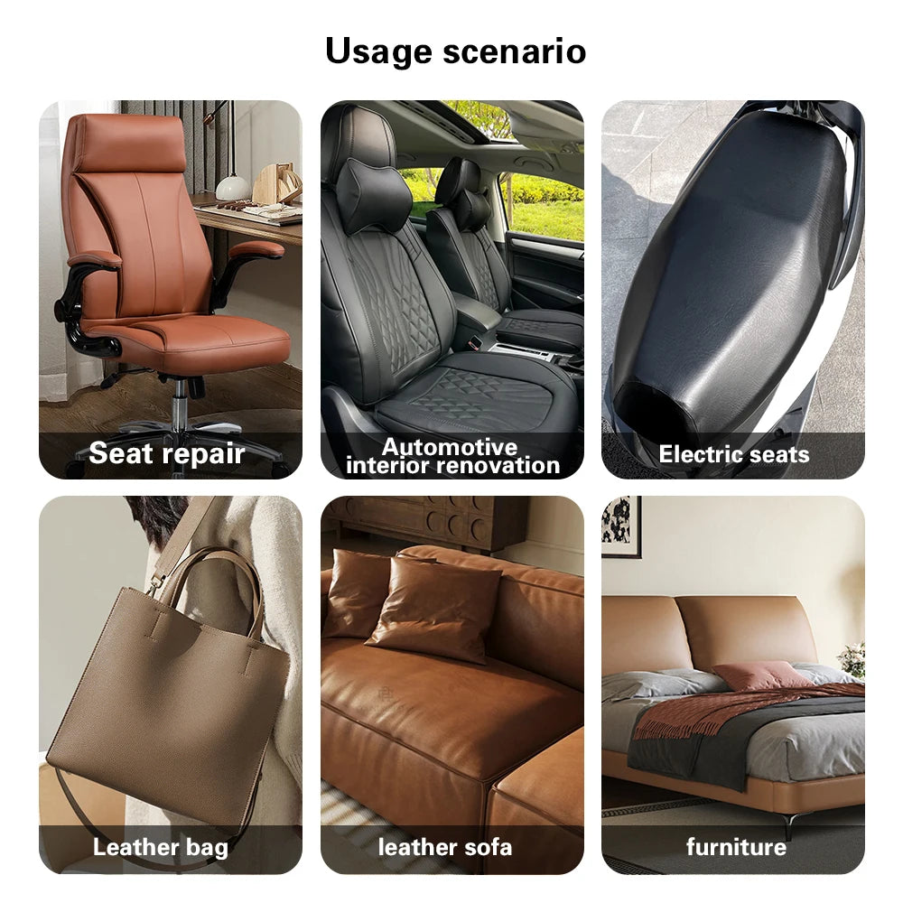 PU Leather Self Adhesive Sofa Leather Repair DIY Bed Soft Patch Sticker Repair Subsidy Renew Decal Car Motorcycle Seat Repair