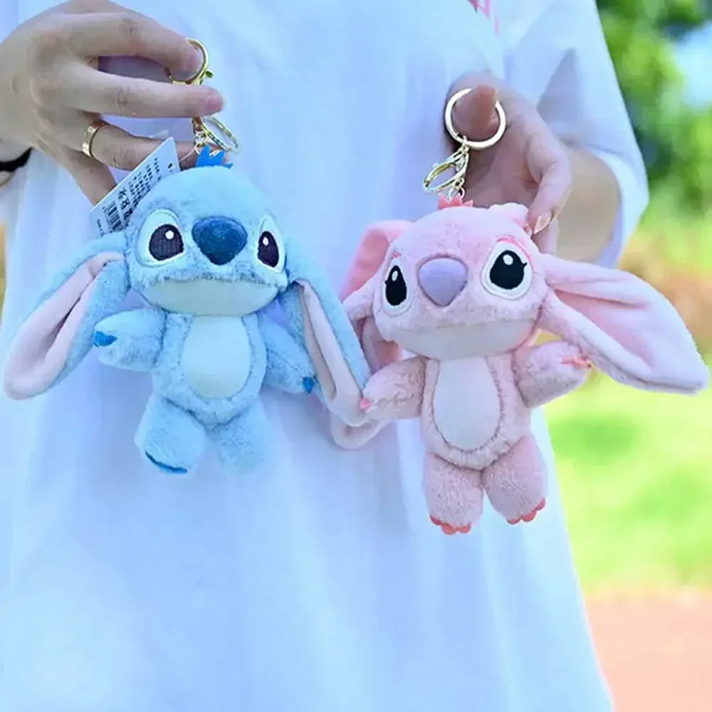 Stitch Plush Keychain – Cute Cartoon Bag Charm