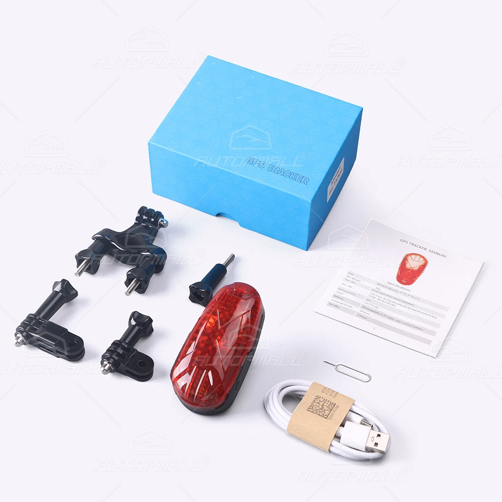 4G Bicycle GPS Tracker TK906 with Real-Time Tracking & Long Standby