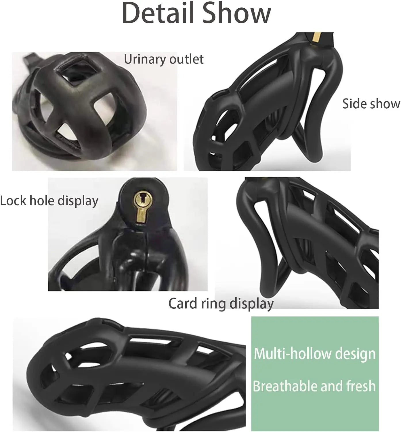 Erkek Bekaret Penis Kafesi Bel Kemeri Seti