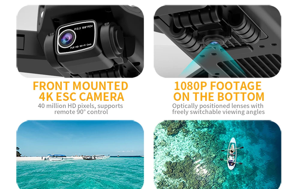 LYZRC L900 PRO SE Fırçasız GPS 4K Drone