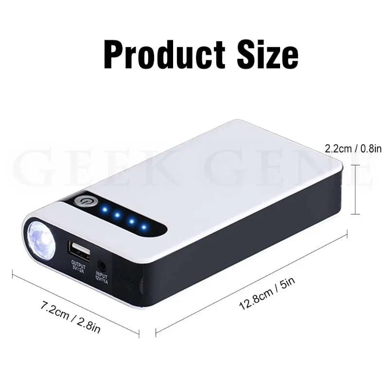 Avviatore di emergenza portatile per batteria auto 12000mAh Booster di emergenza