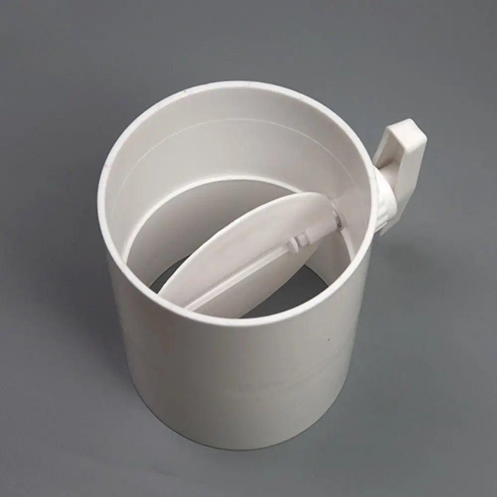 Rund manuell ventilasjonsreguleringsventil i PVC