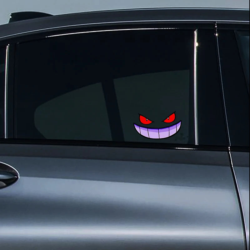Funny and fun stickers, devil stickers, reflective and waterproof effects suitable for car, truck, motorcycle fuel tank caps