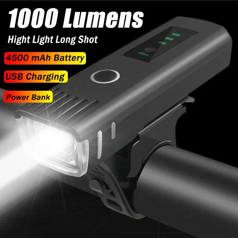 Phares de vélo rechargeables par USB