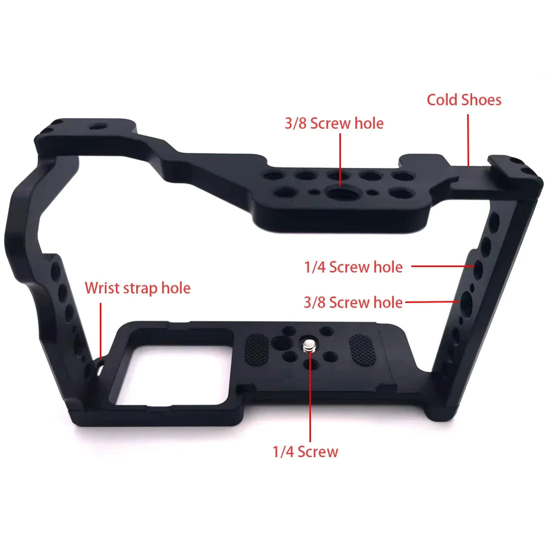 Camera Cage for Panasonic GH5 Series - Handle Options