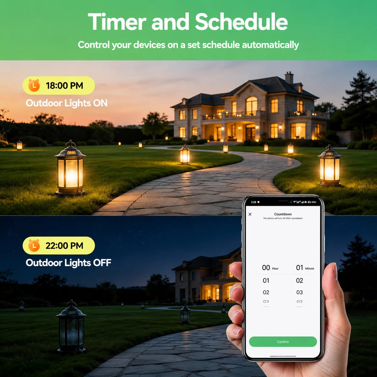  Tomada inteligente Tuya WiFi EU com monitorização de energia