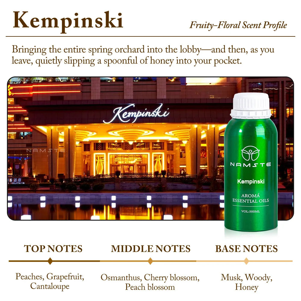 500ML Hotel Inspired Fragrance Oil for Diffusers Home Aroma