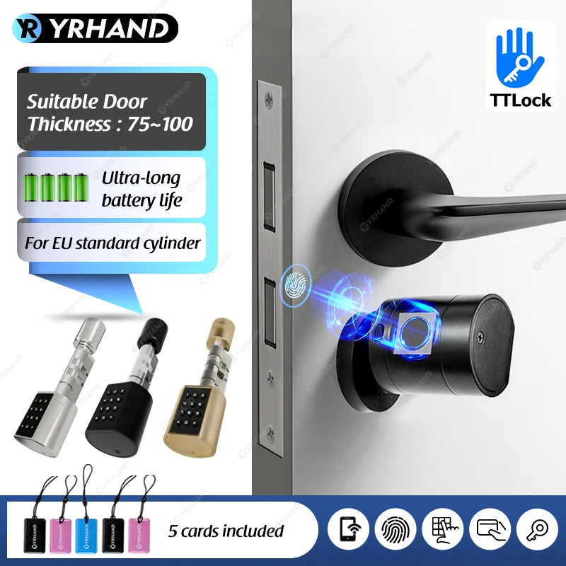 LVD11 Smart Euro-Cylinder Door Lock