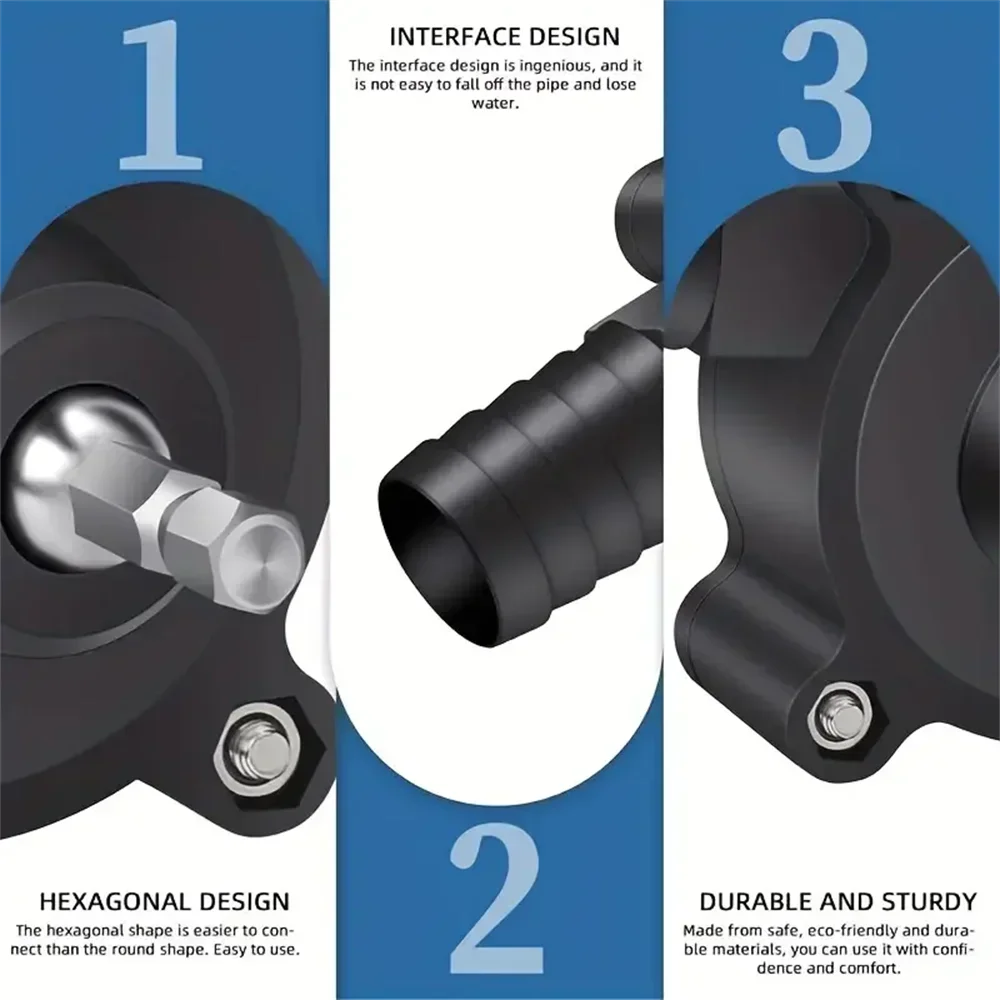 Drill-Powered Water Transfer Pump