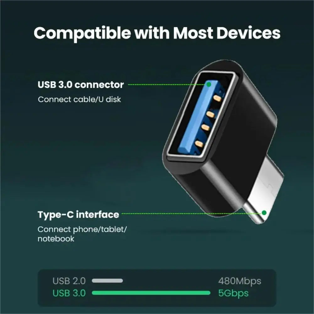 Mini Typ-C zu USB Adapter 3.0 USB-C Männlich OTG A Weiblich Datenanschluss Für MacBook Pro iPad Mini 6/Pro MacBook Air Type C Gerät