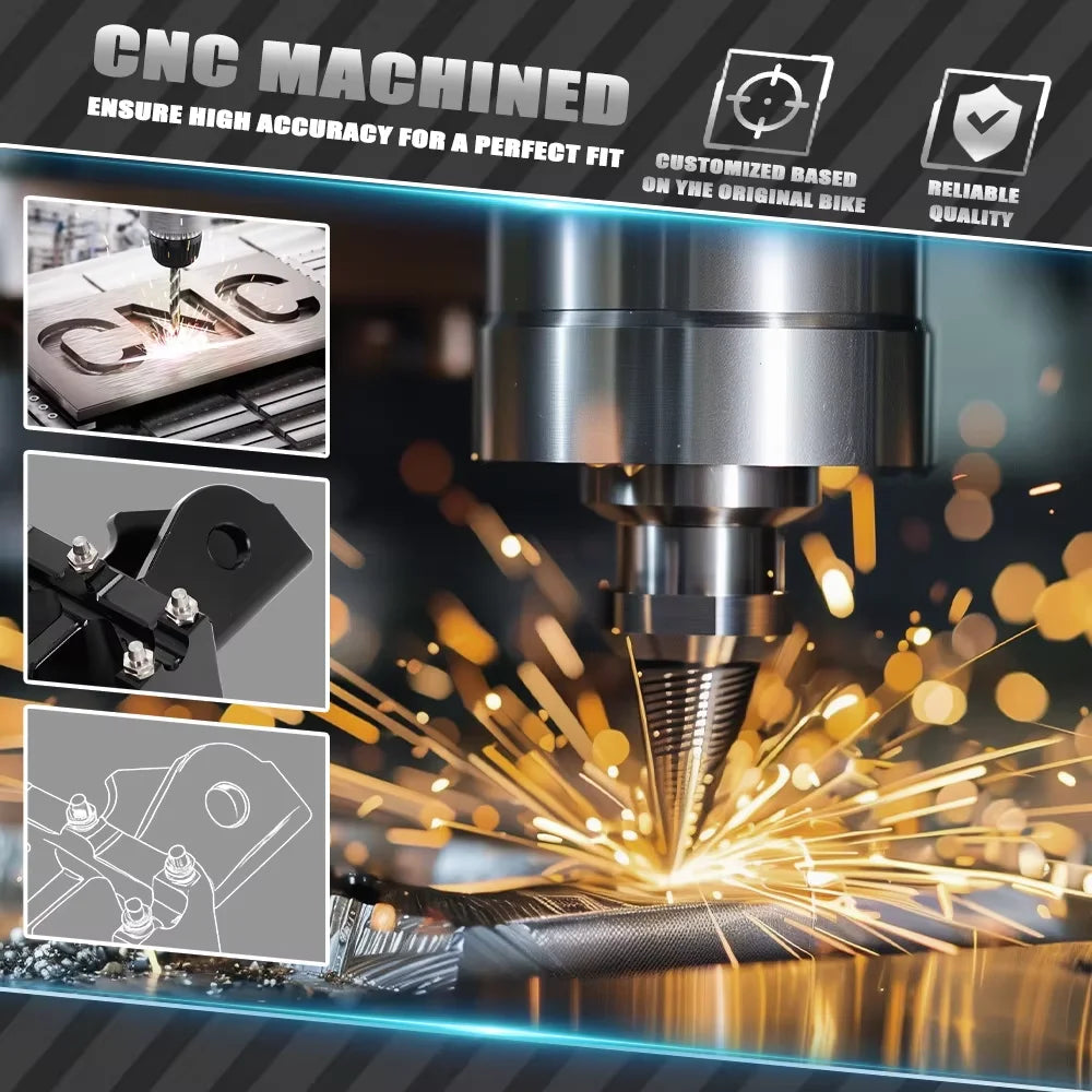 For Surron CNC Foot Peg Motorcycles Accessories Footpeg Footpedal For Talaria Sting Sur Ron Lightbee CRF 150F 230F Electric Bike 