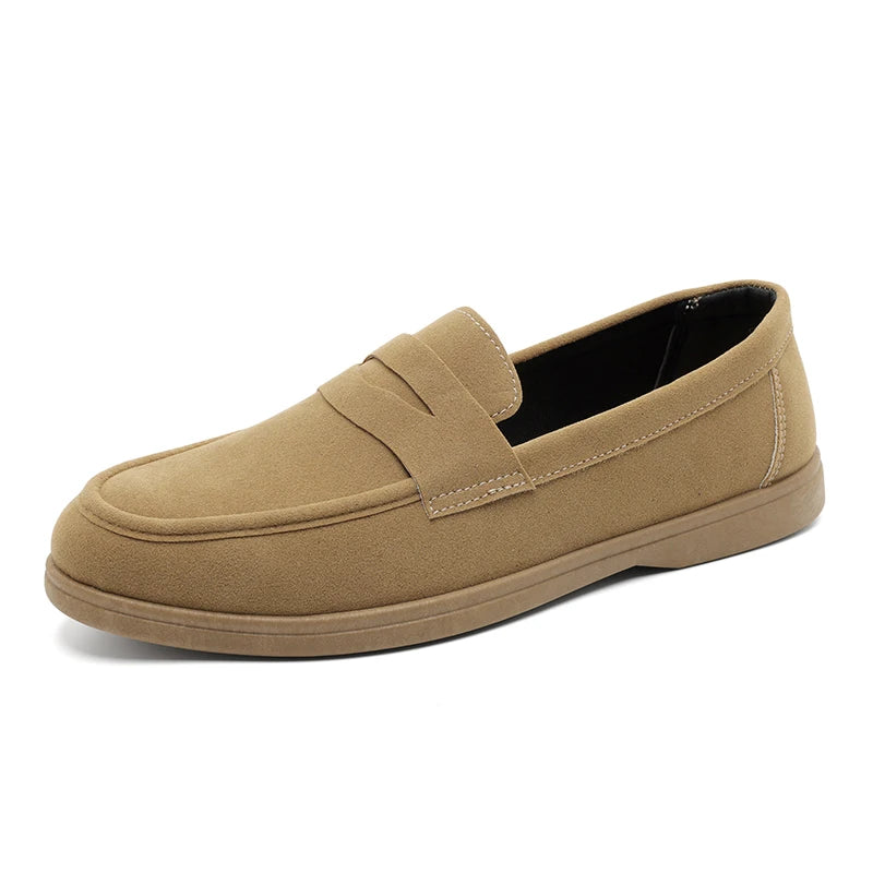 Men's Slip-On Loafers Lightweight Breathable Casual Walking Shoes