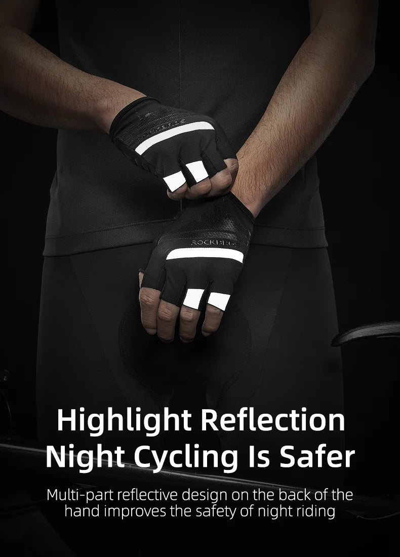 Half Finger Cycling Gloves for Spring and Autumn Riding