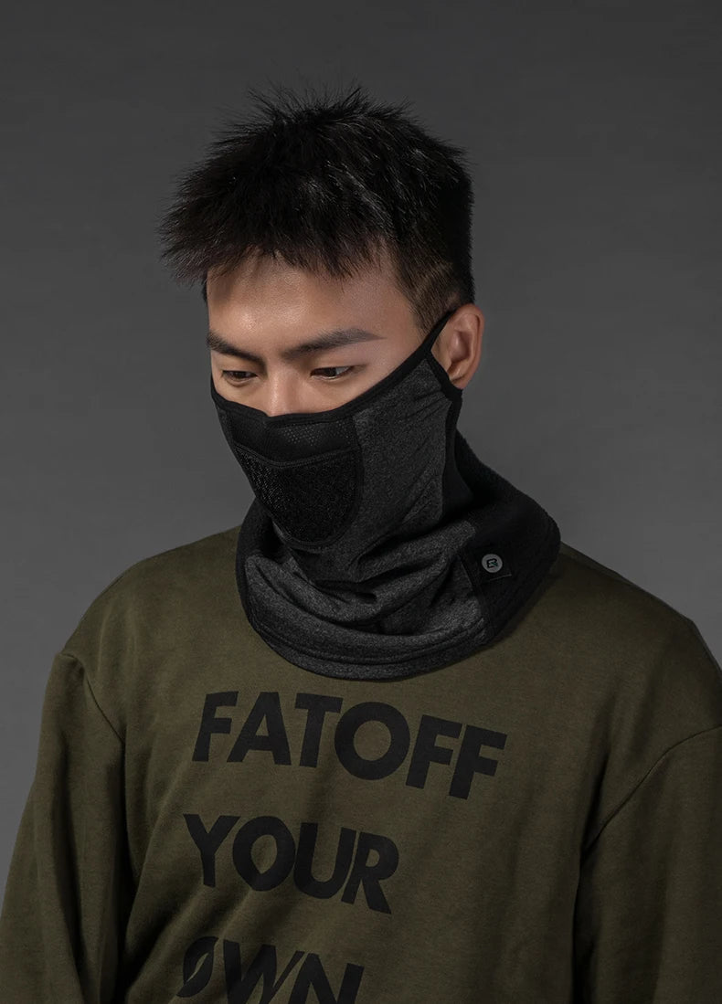 Winter Cycling Face Mask Windproof Fleece Thermal Bike Scarf