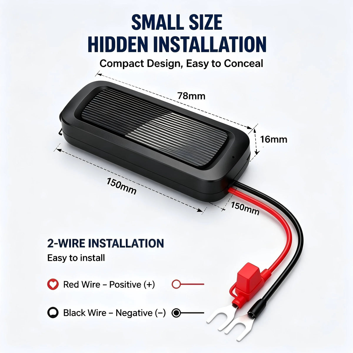 4G GPS Tracker for Car Motorcycle Truck Van Real Time Vehicle Tracking Anti Theft Cut Wire Alarm Subscription Required