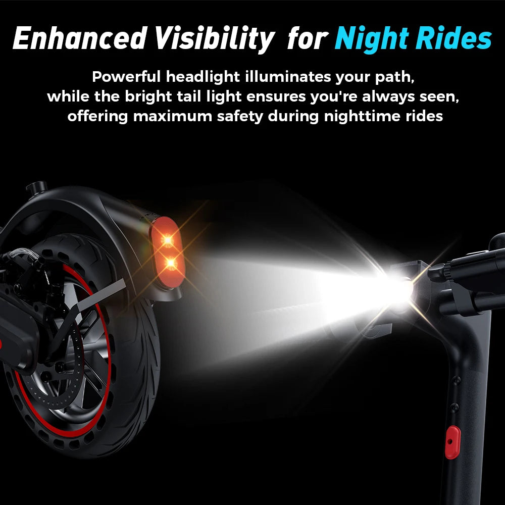 iScooter i9 Electric Scooter with 8.5 Inch Honeycomb Tires