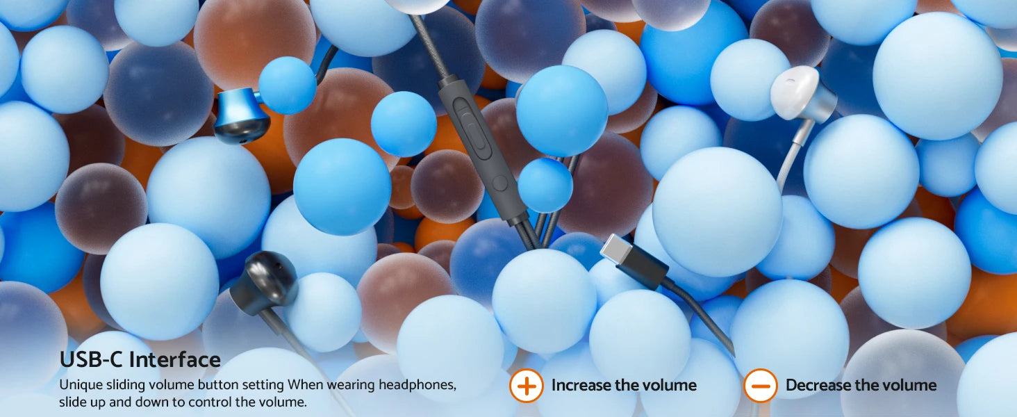 For Samsung Headphones HiFi Surround Sound In-ear USB Type C 3.5mm With wire control Wired Earplugs For Galaxy S24 S23 S22 Ultra 