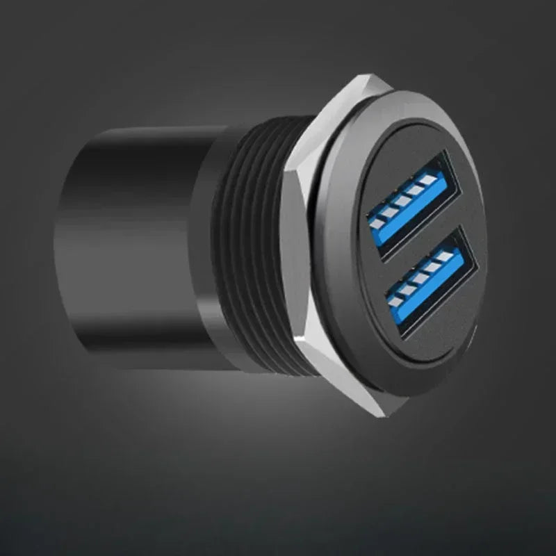 Thread 2.0/3.0 -moduulin USB-dataliitäntä, kaksoisliitäntä 86-paneelikaapin C-U-liittimeen, SB-liitin