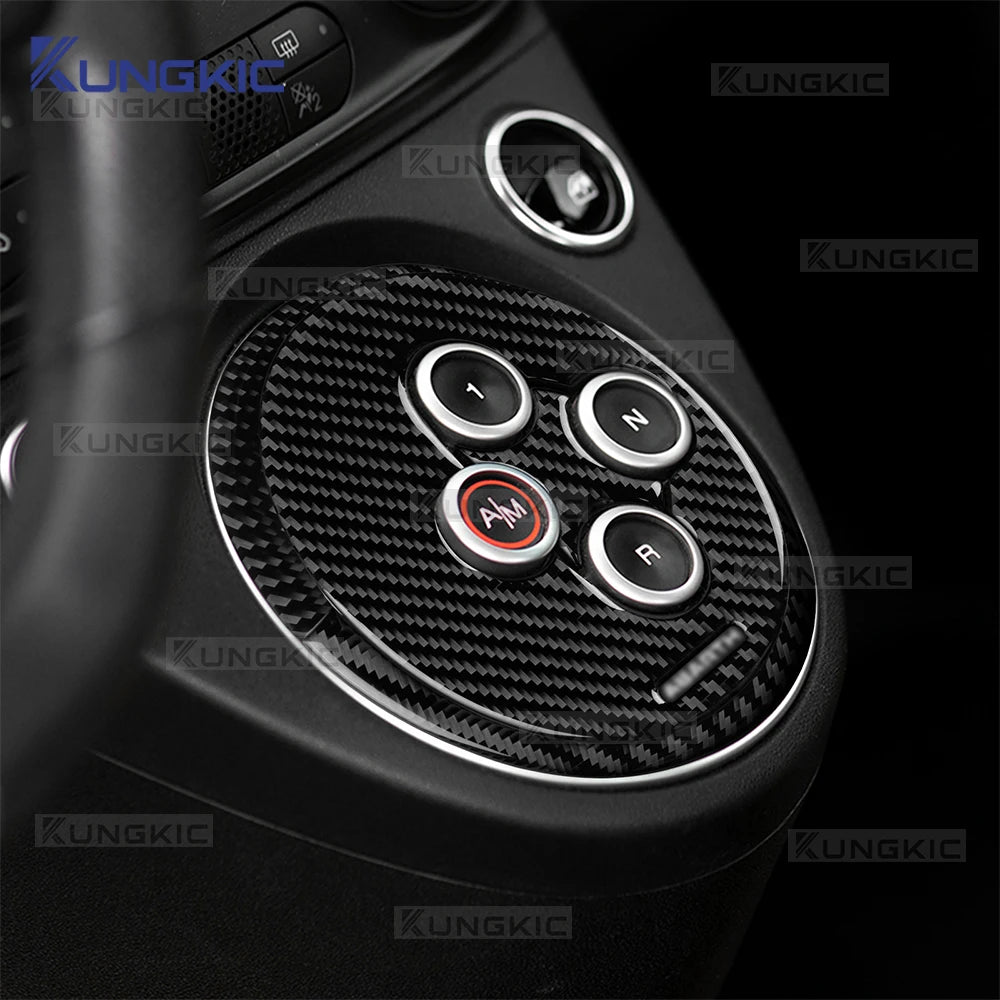 Abarth 595/695 Carbon Fiber Automatic Gear Shift Frame Trim