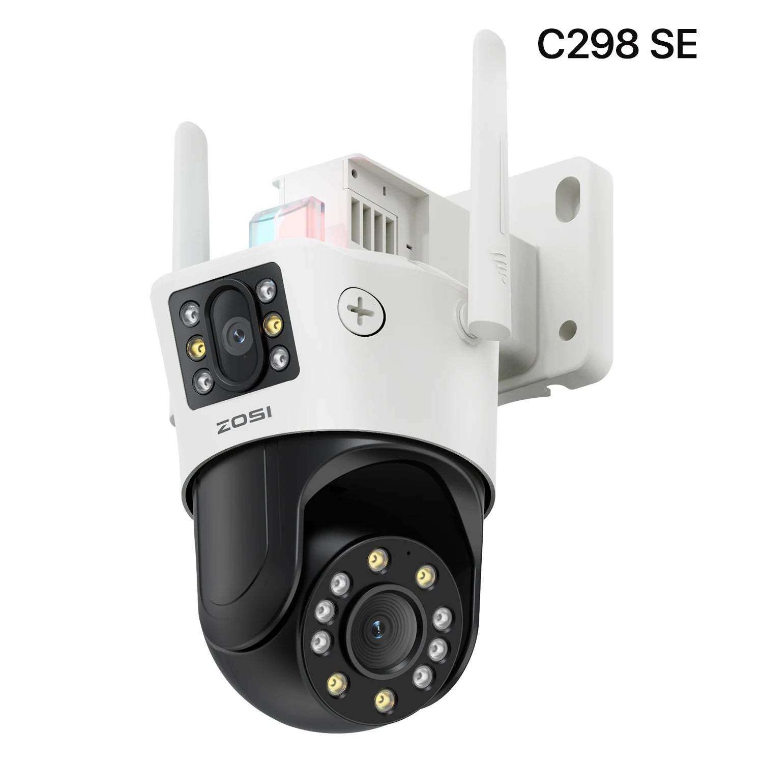ZOSI 8MP Dual-Lens WiFi PTZ Outdoor Security Camera