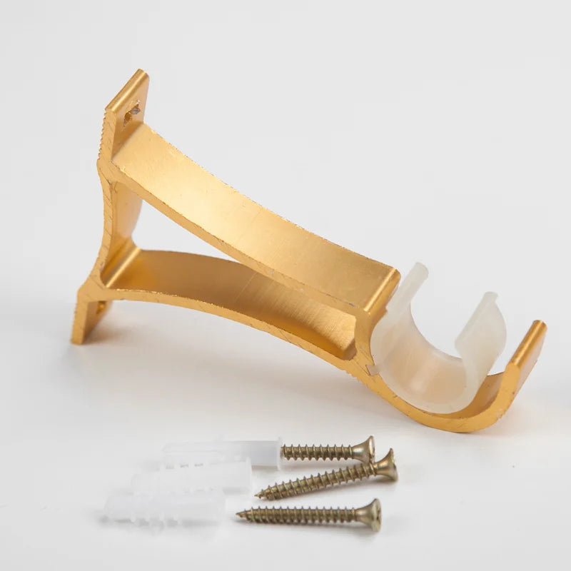 Aluminium Curtain Rod Support Bracket