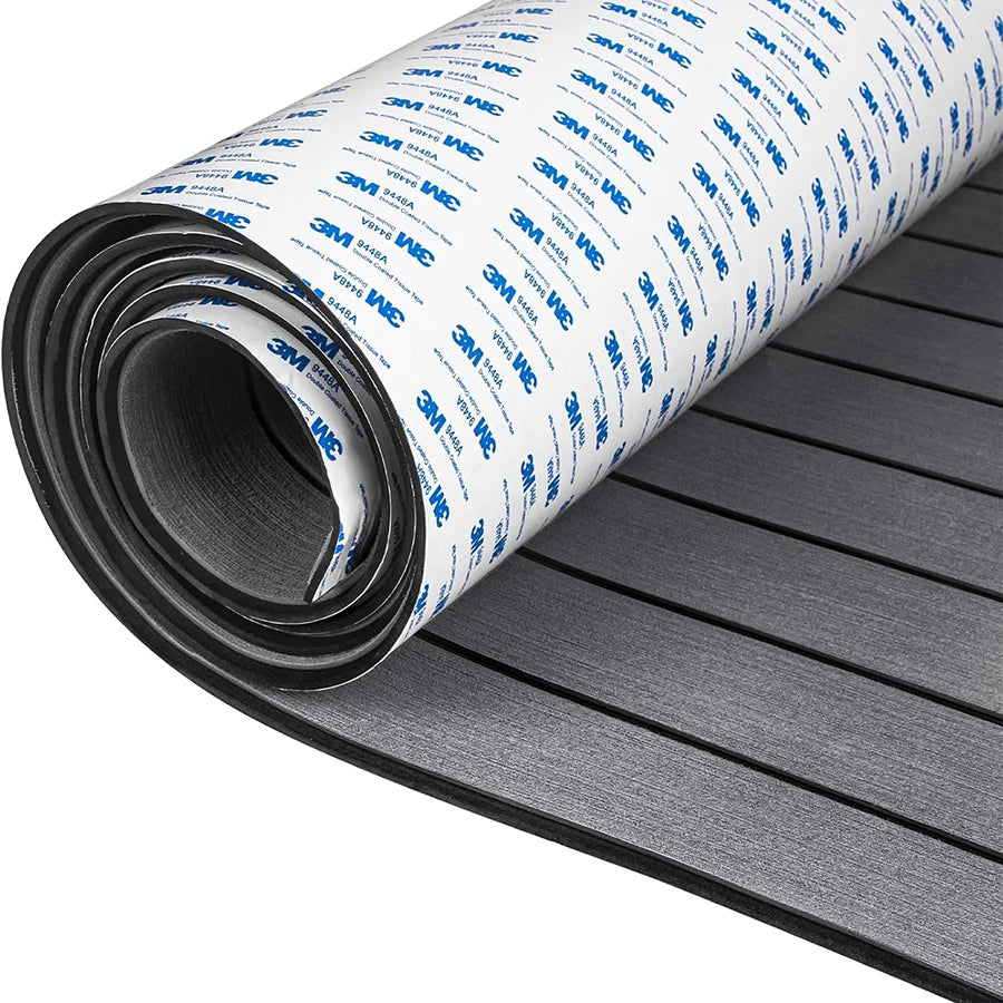 EVA Foam Boat Flooring 2400x450mm Self-Adhesive Faux Teak Decking