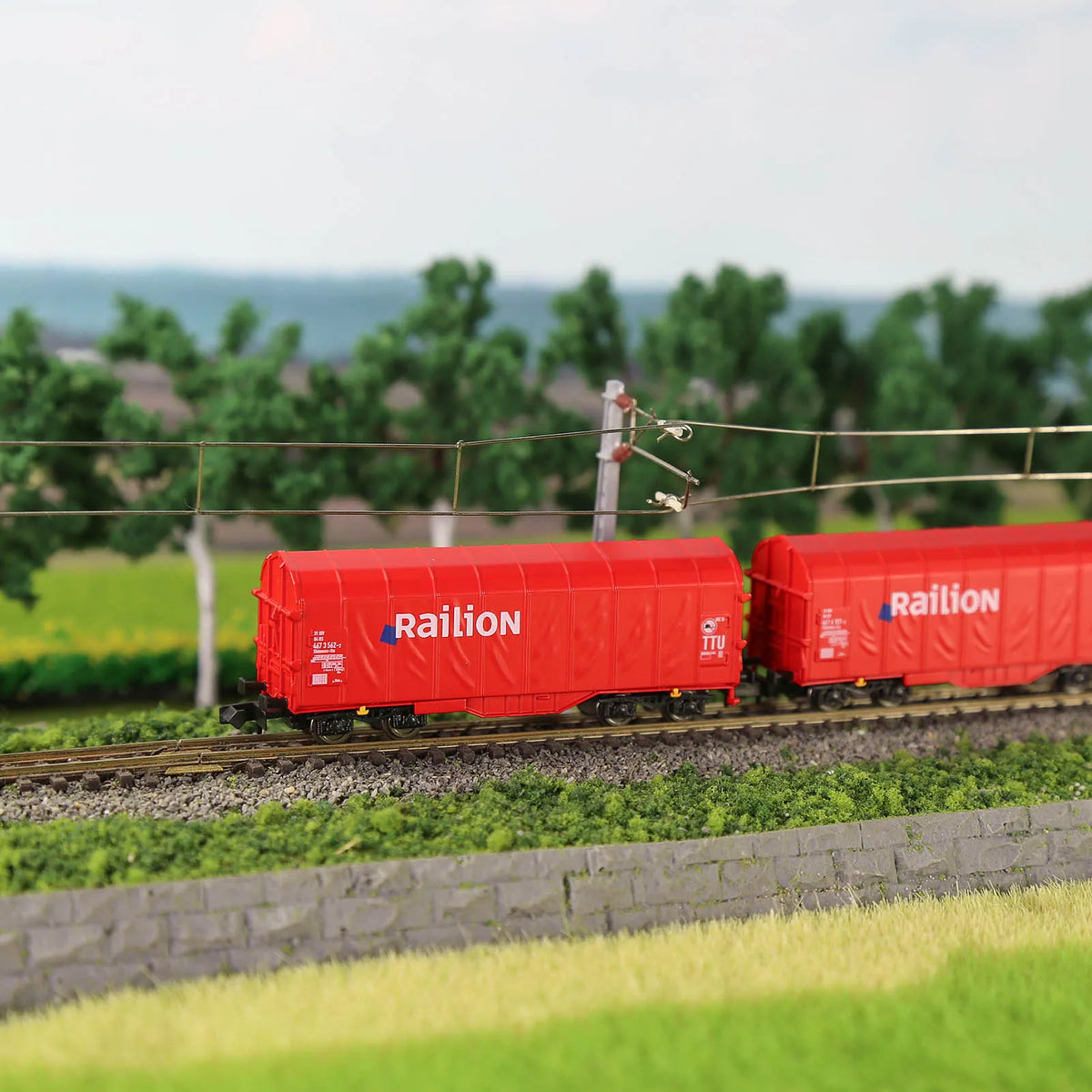 N Scale Covered Coil Wagon C15062, 1:160