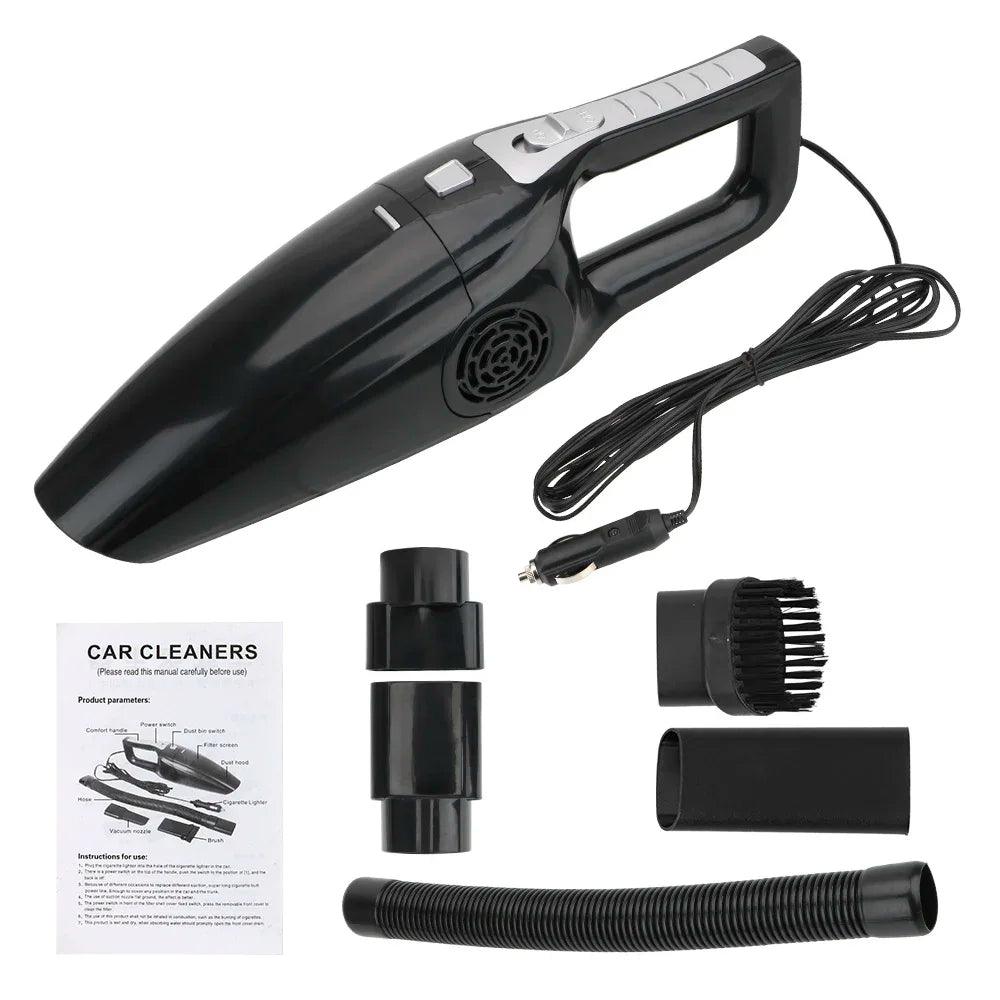 12 V Handheld Car Vacuum - 5 m Power Cord