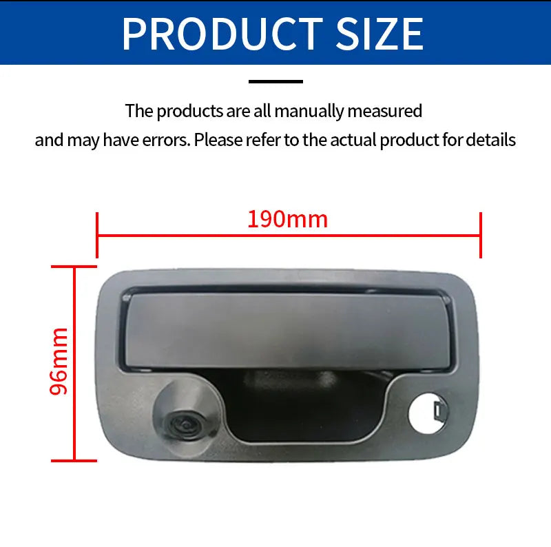 Tailgate Handle Reverse Camera for VW Amarok 2010–2020 NTSC
