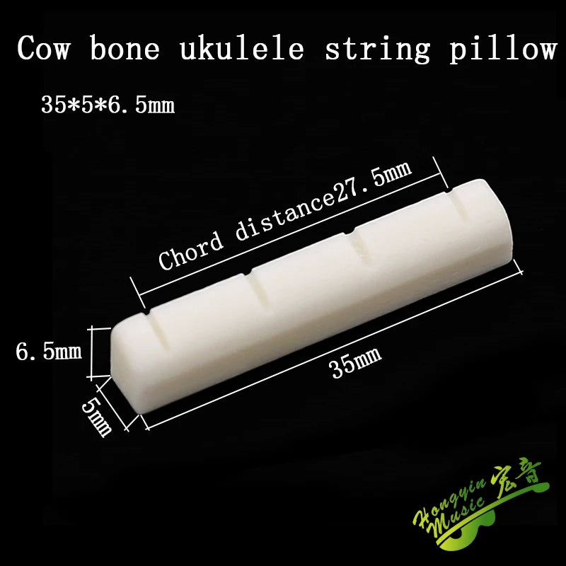 Bone Ukulele Nut and Saddle - Part Options