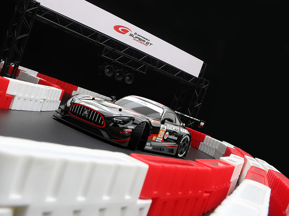 Veisperringer i plast til RC-driftbaner