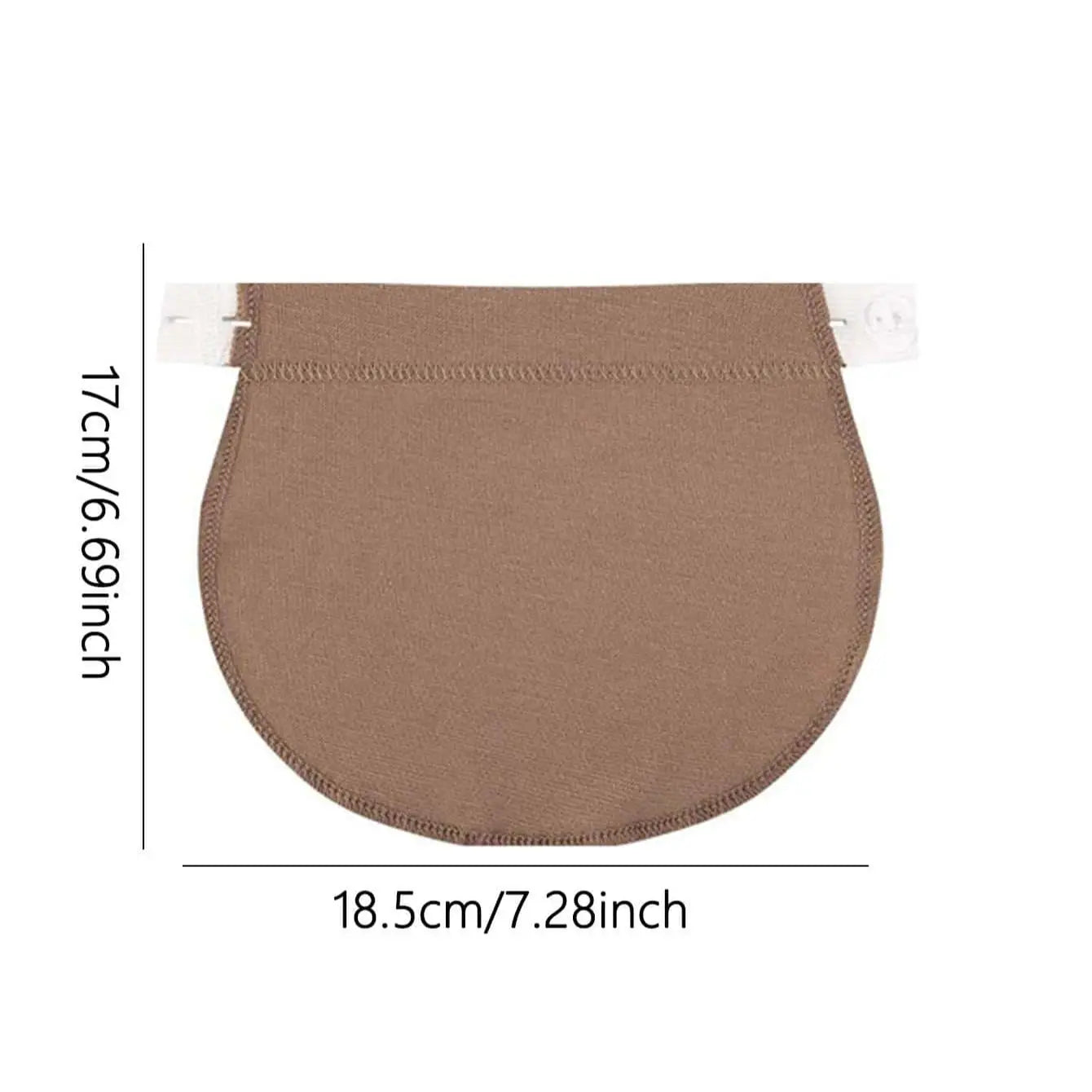 Women Adjustable Elastic Maternity Pregnancy Waistband Belt Waist Extender Clothing Pants For Pregnant Sewing Accessories 
