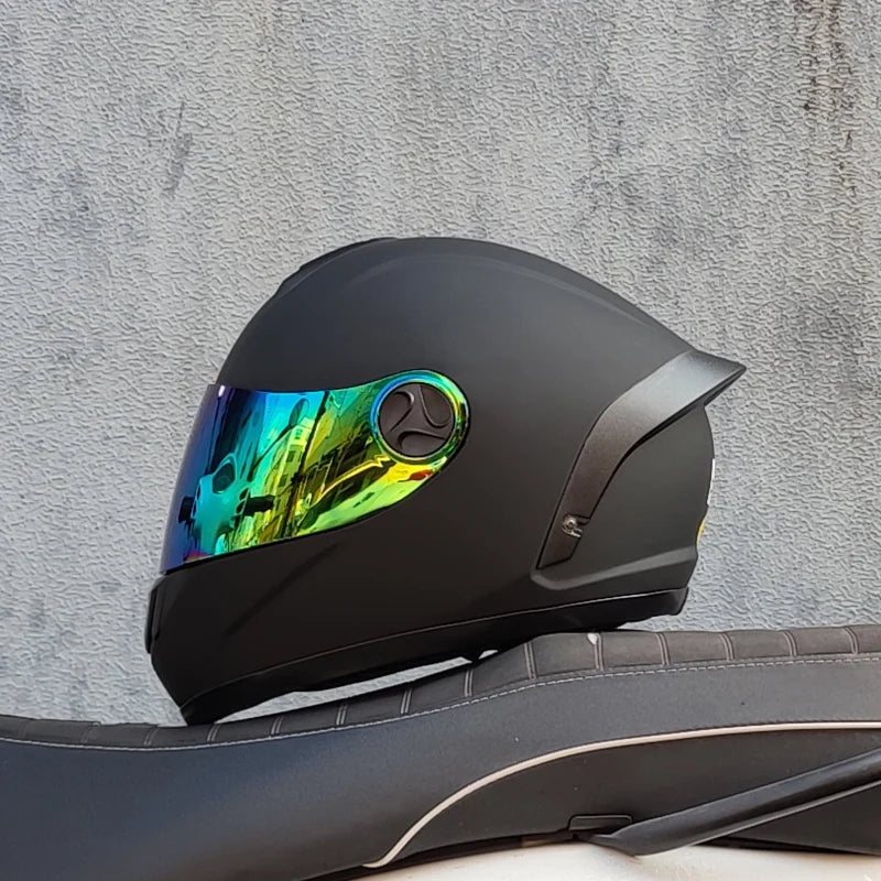 ORZ Full Face Motorcycle Helmet DOT Approved, Unisex ABS+PC