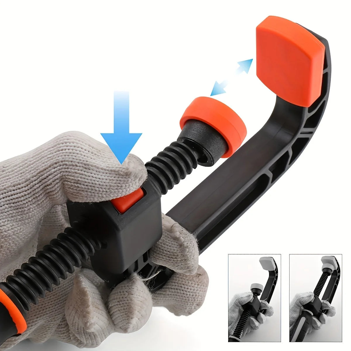 Two-Piece Seven-Inch Spring Clamp Set