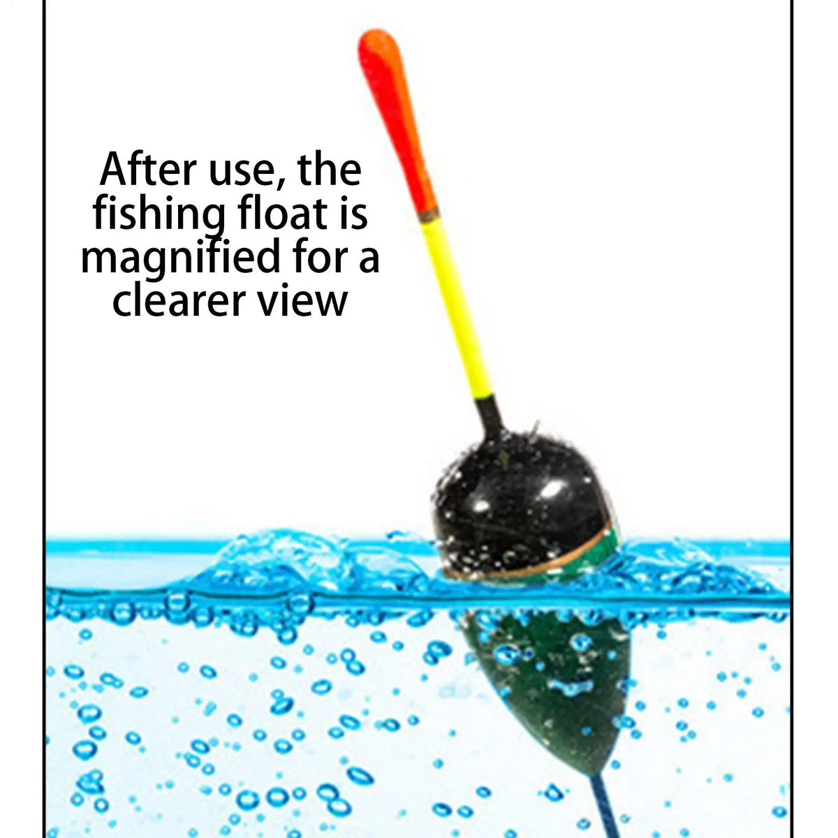 Night Vision Fishing Telescope, High Magnification for Fishing, Portable Night Vision Fishing, Double Layer Fishing Glasses